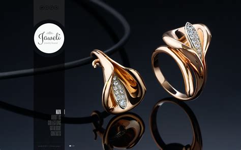 Jewelry Website Template #43966