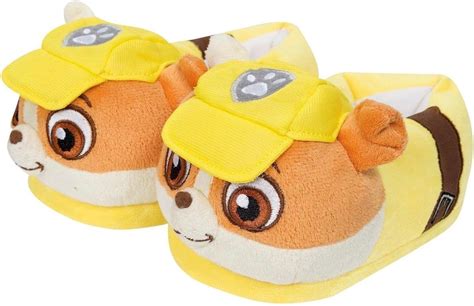 New Genuine Paw Patrol 3D Novelty Boys Girls Slippers (10.5-12, Rubble) : Amazon.co.uk: Shoes & Bags