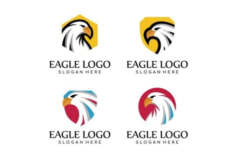 Eagle Logo Template Graphic by i.d99d · Creative Fabrica