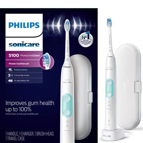 Philips Sonicare ProtectiveClean 5100 HX6857/11 Plaque Control ...