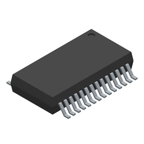 AD9850 footprint, schematic symbol and 3D model by Analog Devices