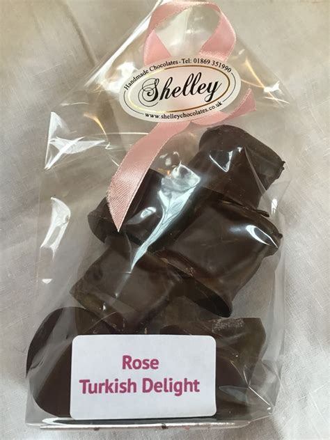 Rose Turkish Delight in Dark Chocolate