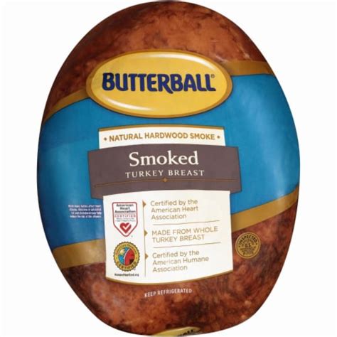 Butterball Bone-In Smoked Frozen Turkey Breast (5 lb), 5 lb - Ralphs