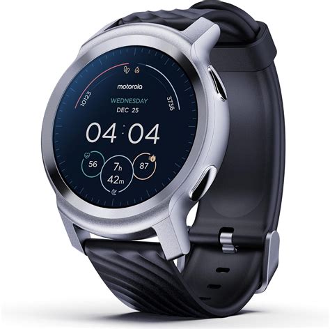 Motorola Moto Watch 100 Smartwatch - 42mm Smartwatch with GPS for Men ...