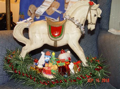 Christmas Horse (after) | Christmas horses, Christmas ornaments, Christmas