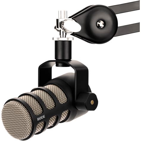 RODE PodMic Dynamic Podcasting Microphone (Black) PODMIC B&H