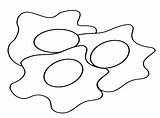 9 Fun Fried Egg Coloring Pages For Kids  sketch template