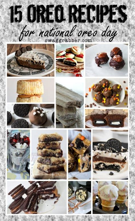 15 Oreo Recipes for National Oreo Day • SwagGrabber