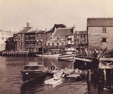 The dock on Strawberry Bank Portsmouth 1940 | New hampshire, Portsmouth ...