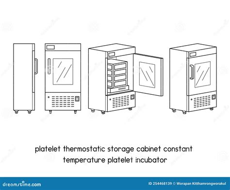 Laboratory Incubator Drawing