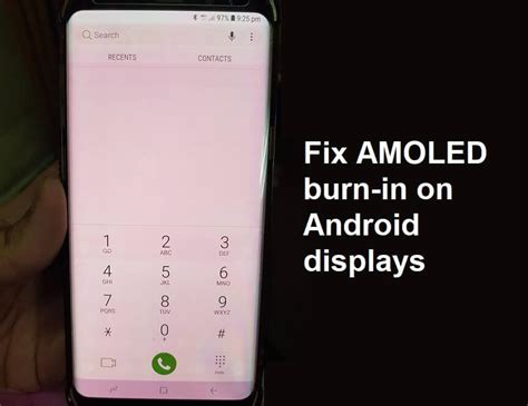 Fix Screen Burn In On Amoled Or Lcd Display | techcult