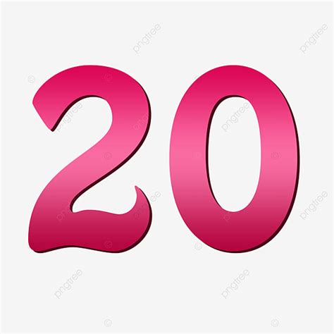 Clipart Numbers 1 20 Images