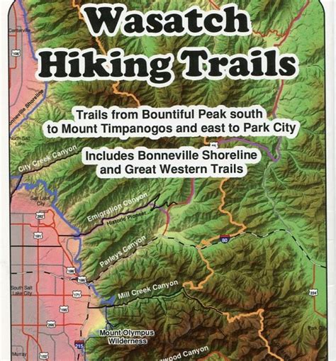 Wasatch Maps: Wasatch Hiking Trails