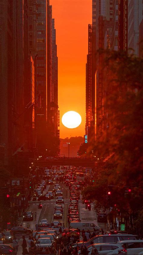 Manhattanhenge Wallpaper - iXpap