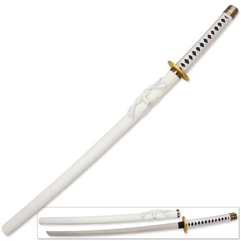 One Piece Wooden Replica Roronoa Zoro's Wado Ichimonji Sword White