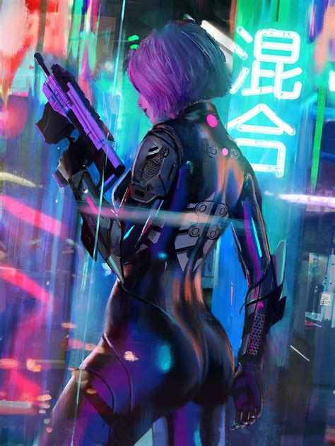 by Kaylyn Jones on Djed Pillar Cyberpunk art play Anime Cyberpunk Guy ...