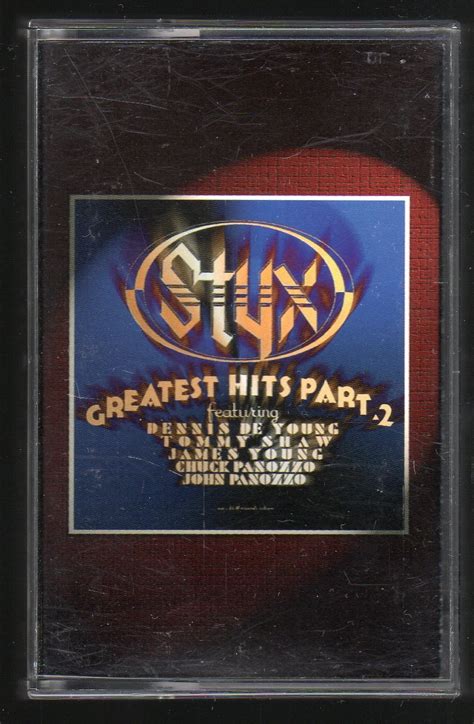 Styx - Greatest Hits Part 2 1996 A&M C17 CASSETTE TAPE