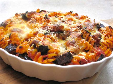 Tomato And Aubergine Pasta Bake | Recipe | Cuisine Fiend