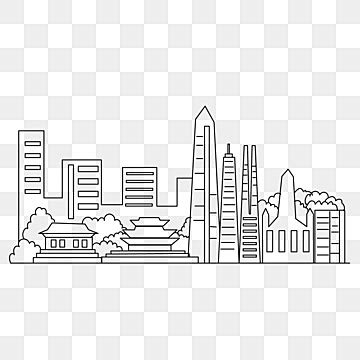 Skyline Korea Seoul City, Korea, Seoul, City PNG and Vector with Transparent Background for Free ...