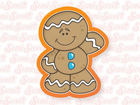 Gingerbread Man Cookie Cutter - Etsy