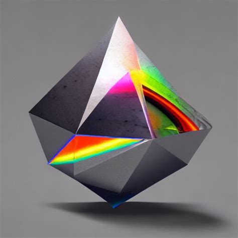 Dark Side of the Moon Prism, Hyper-Realistic Illustration,… | Flickr