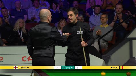 Ronnie O’Sullivan stunned by Luca Brecel as the Belgian Bullet has ‘the ...