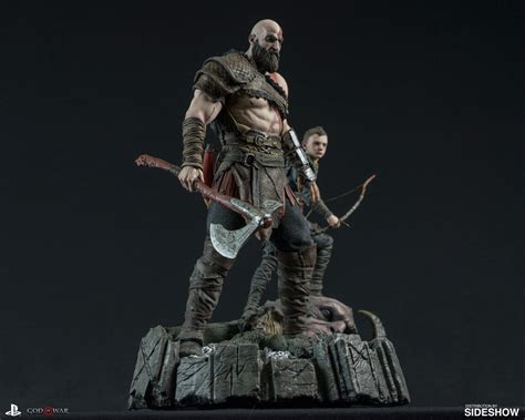 New God of War 4 Kratos and Atreus Statue by Sony - The Toyark - News