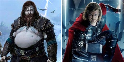 God of War Ragnarok: How Thor Compares to His MCU Counterpart