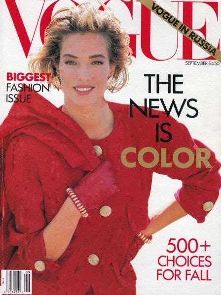 Tatjana Patitz Throughout the Years in Vogue – VOGUEGRAPHY Fashion Cover, Big Fashion, World Of ...