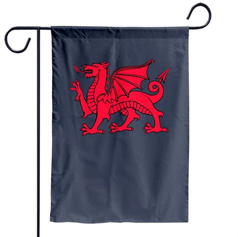 Welsh Red Dragon Flag Of Wales Garden Flag sold by Urban Hughie | SKU ...