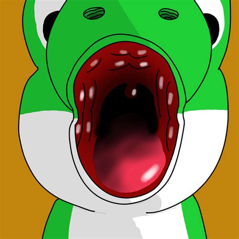 Yoshi Mouth by PoJieNie on DeviantArt