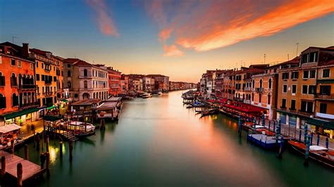 grand canal rialto bridge #venice #italy #europe #city #1080P #wallpaper #hdwallpaper #desktop ...