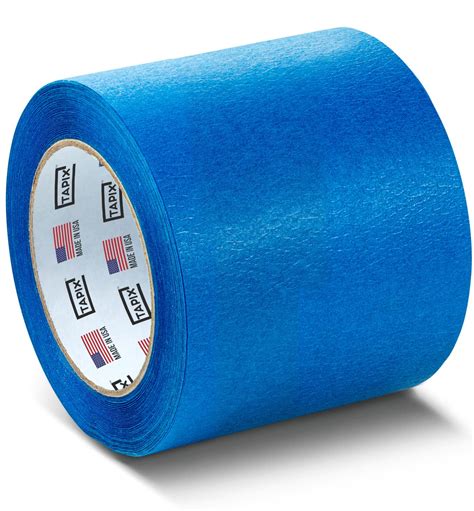 Amazon.com: Wide Blue Painters Tape, 4 inch x 60 Yards, 3D tape, 3D Printing Tape, Easy Clean ...