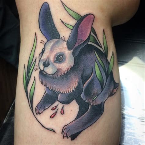 101 Amazing Black Rabbit Tattoo Designs You Need To See! | Outsons ...