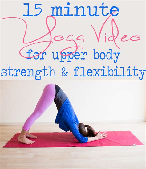 15 Min Yoga Vid for Upper Body Strength & Flexibility — YOGABYCANDACE