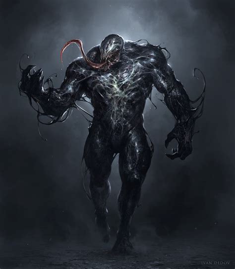 HD wallpaper: Venom wallpaper, Ivan Dedov, artwork, digital art, concept art | Wallpaper Flare