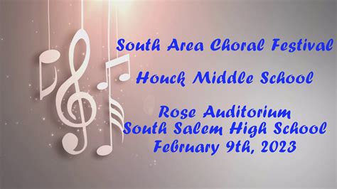 South Area Choral Festival - Houck Middle School - YouTube