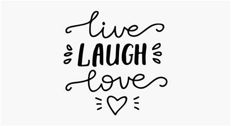 Live, Laugh & Love - Live Laugh Love Logo, HD Png Download - kindpng