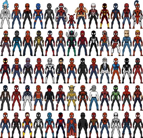 Here is a good portion of the Spiderverse suits. What would you like to see in the game? : r ...