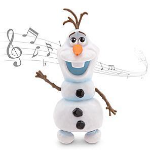 Olaf Singing and Dancing Figure | Disney Store Snowman Olaf loves a little fun in the sun and he ...