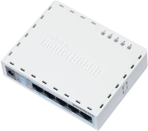 MikroTik - RB750GL - 5x Gigabit Ethernet, 400Mhz CPU, 64MB RAM, RouterOS L4