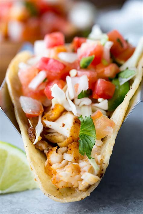 Tilapia Fish Tacos - Easy Peasy Meals