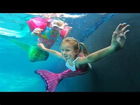 Mermaid Makeover with Adley - Disney Princess underwater routine! - YouTubkijjawaqaaqqook ...