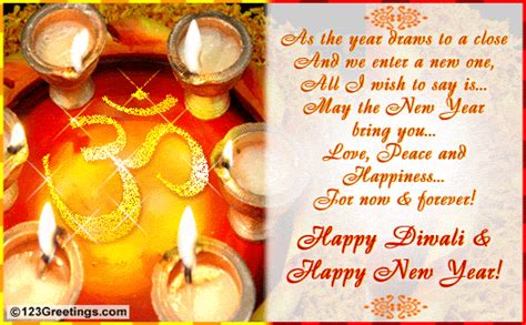 Happy Diwali And Happy New Year... Free Hindu New Year eCards | 123 ...