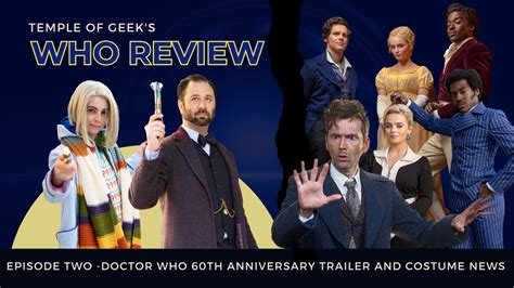 Doctor Who 60th Anniversary Trailer and New Costumes