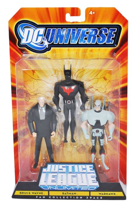 DC Universe Justice League Unlimited - Batman Beyond 3 Figure Pack w ...