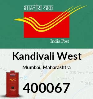 Kandivali West Pin Code, Mumbai, Maharashtra