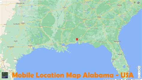 Mobile, Alabama Map