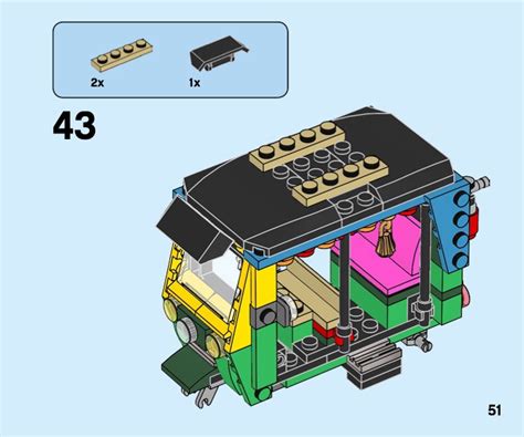 LEGO 40469 Tuk Tuk Instructions, Creator