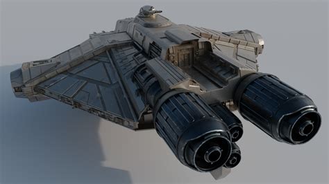 ArtStation - Star Wars - VCX-100 "Ghost" | Game Assets